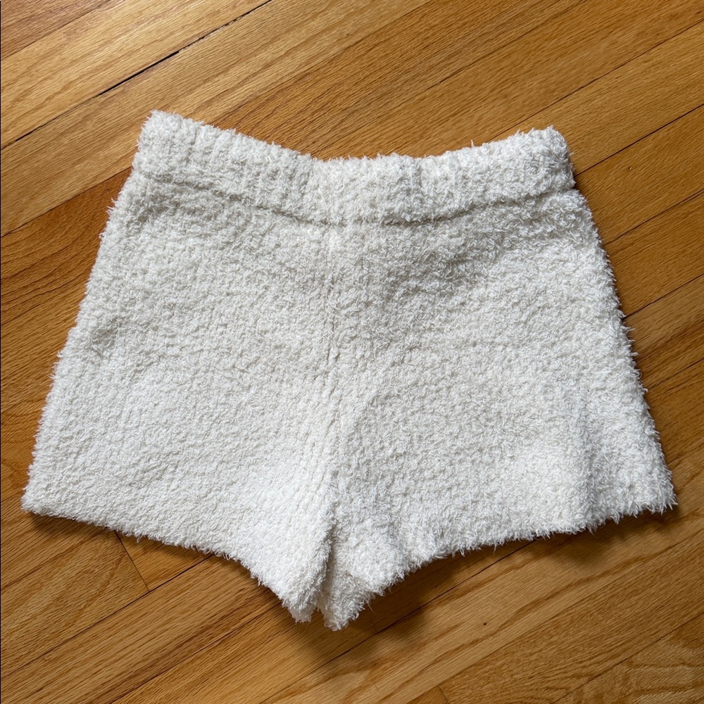 aerie fuzzy shorts - Picture 2 of 4